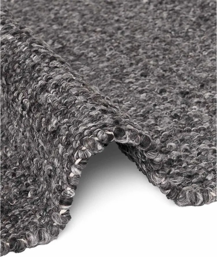 Sötétszürke kézi szövésű buklé szőnyeg 160x230 cm Notting Hill Portobello – Ted Baker