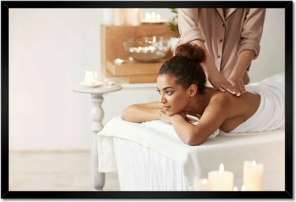 Poszterek keretben 60x40 Spa lazító masszázs