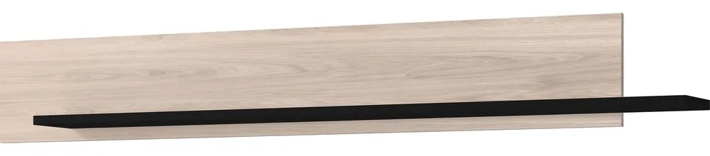 Fali polc tölgyfa dekorral Cantoria - Germania