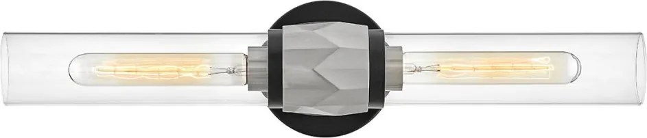 Hinkley Lighting Ellison HK-ELLISON2-BK-BN Fali lámpa 2x40W/E27 IP44