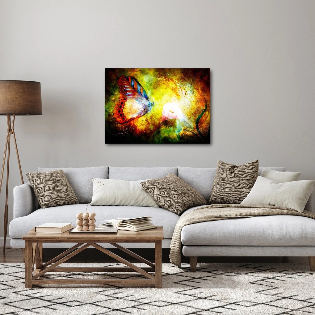 Kép - Kozmikus pillangó (70x50 cm)