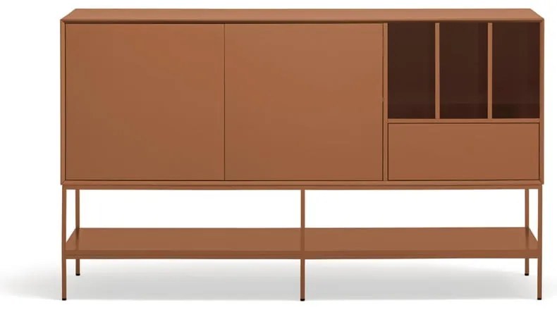 Téglavörös komód 166x98x45 cm Platt – Teulat