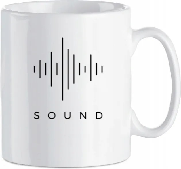 Zenés bögre Sound nyomtatás 330 ml