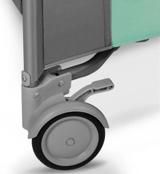 Lionelo - Játékkarám MILLE szürke-zöld