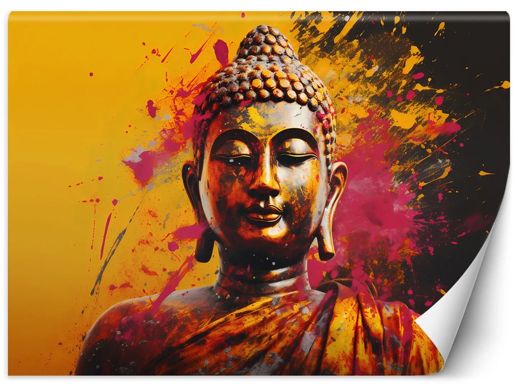 Tapéta, Buddha absztrakt háttéren - 250x175