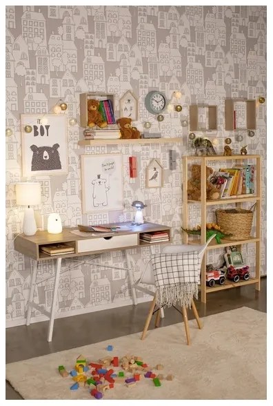 LED RGB gyerek érintős lámpa BEAR LED/0,8W/5V fehér + USB