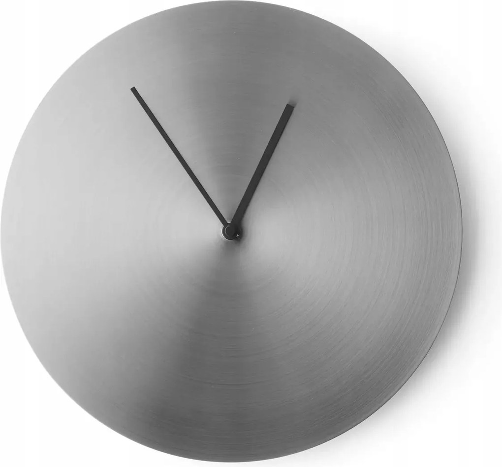 Menu Norm Acél Falióra 30 cm Ezüst Szálcsiszolt