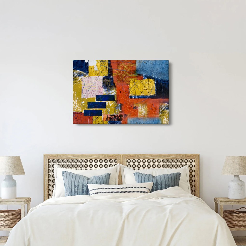 Kép - Absztrakció (90x60 cm)