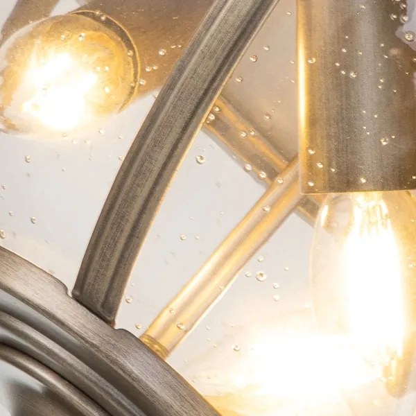 Kichler KL-HALLERON-F-BU - Kültéri mennyezeti lámpa HALLERON 3xE14/40W/230V IP44