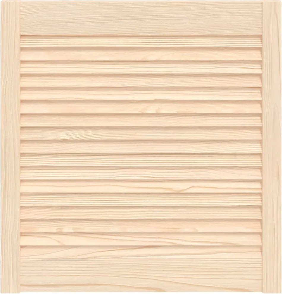 vidaXL tömör fenyőfa lamellás szekrényajtó 61,5 x 59,4 cm