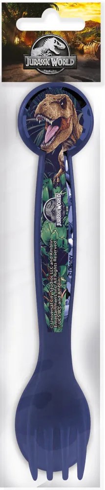 Jurassic World Tropical műanyag evőeszköz készlet - 2 darabos