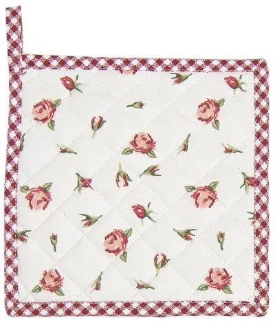 Edényalátét 20x20cm, pamut, Romantic Roses