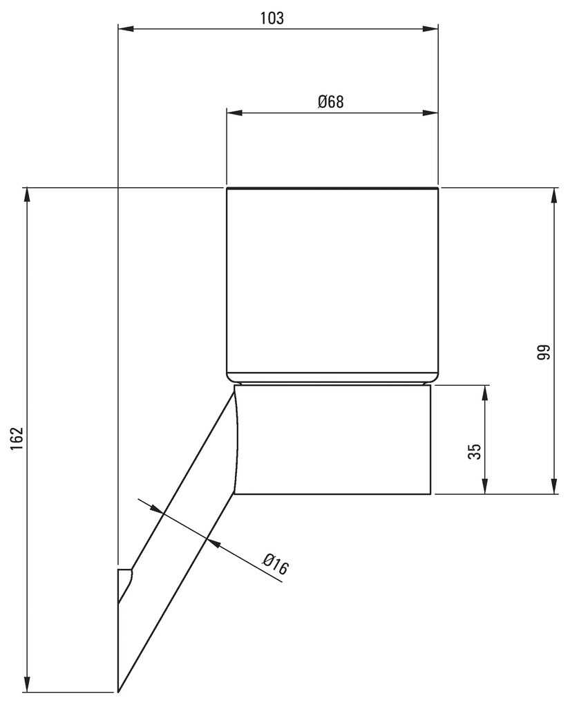 Deante Silia kiegészítők, falra szerelhető fürdőszobai üveg, króm, ADI_0911