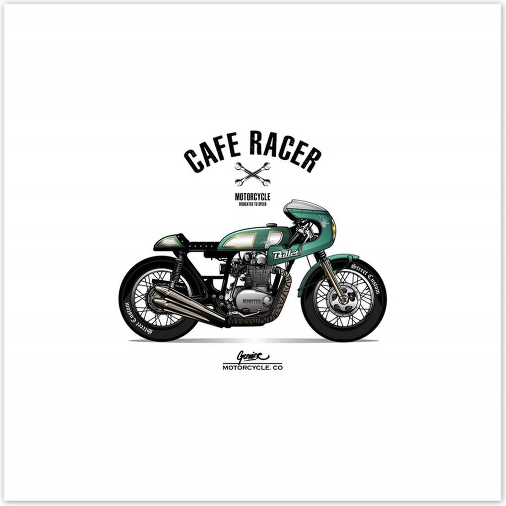 Poszterek 140x140 Motorkerékpár Antik Vintage