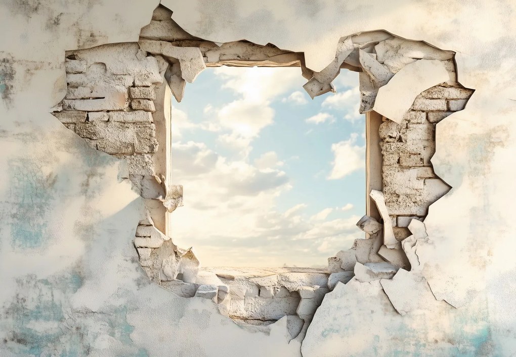 Fotótapéta - Ablak az égbe (147x102 cm)