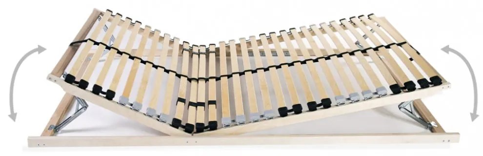 2 db 7 zónás 28 léces ágyrács 80 x 200 cm