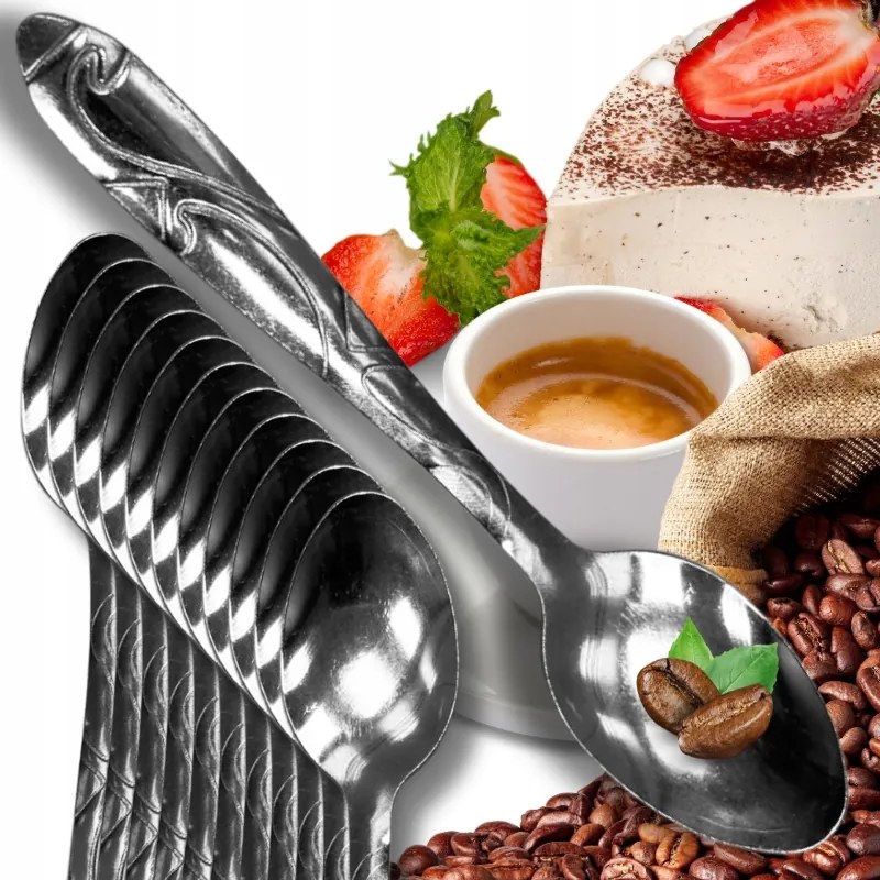 Kávéskanál Latte Desszert Koktél Latte 12 db 10 cm