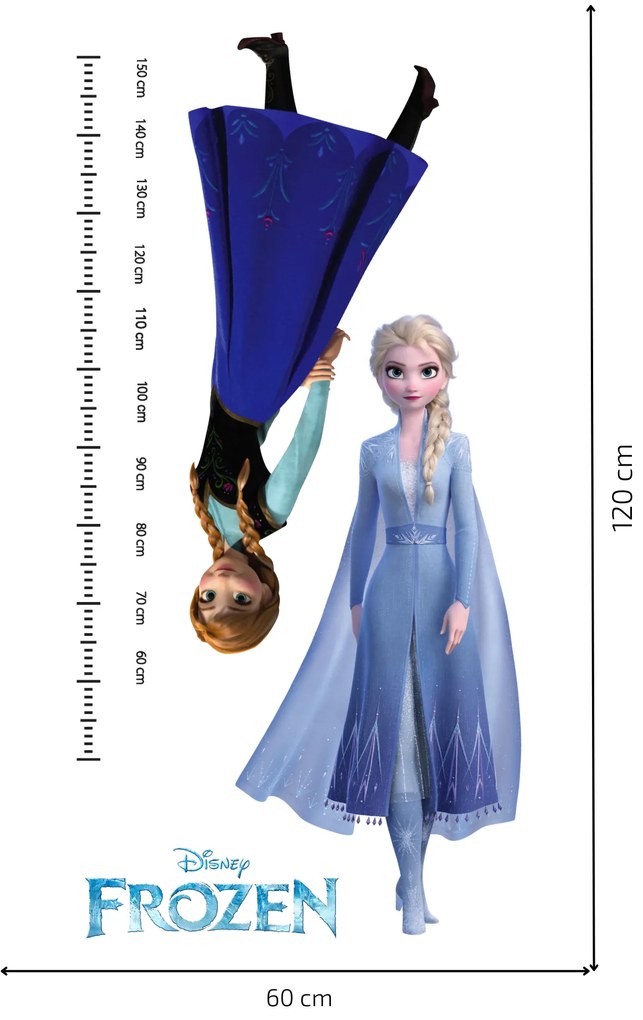 PIPPER. Falmatrica "Gyermek mérő - Elsa a Anna"