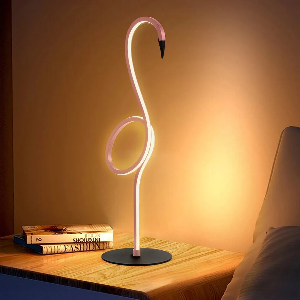 Elstead Lighting Flamingo FLAMINGO-TL-PNK Asztali lámpa 1x6 W /LED 3000 K 420 lm
