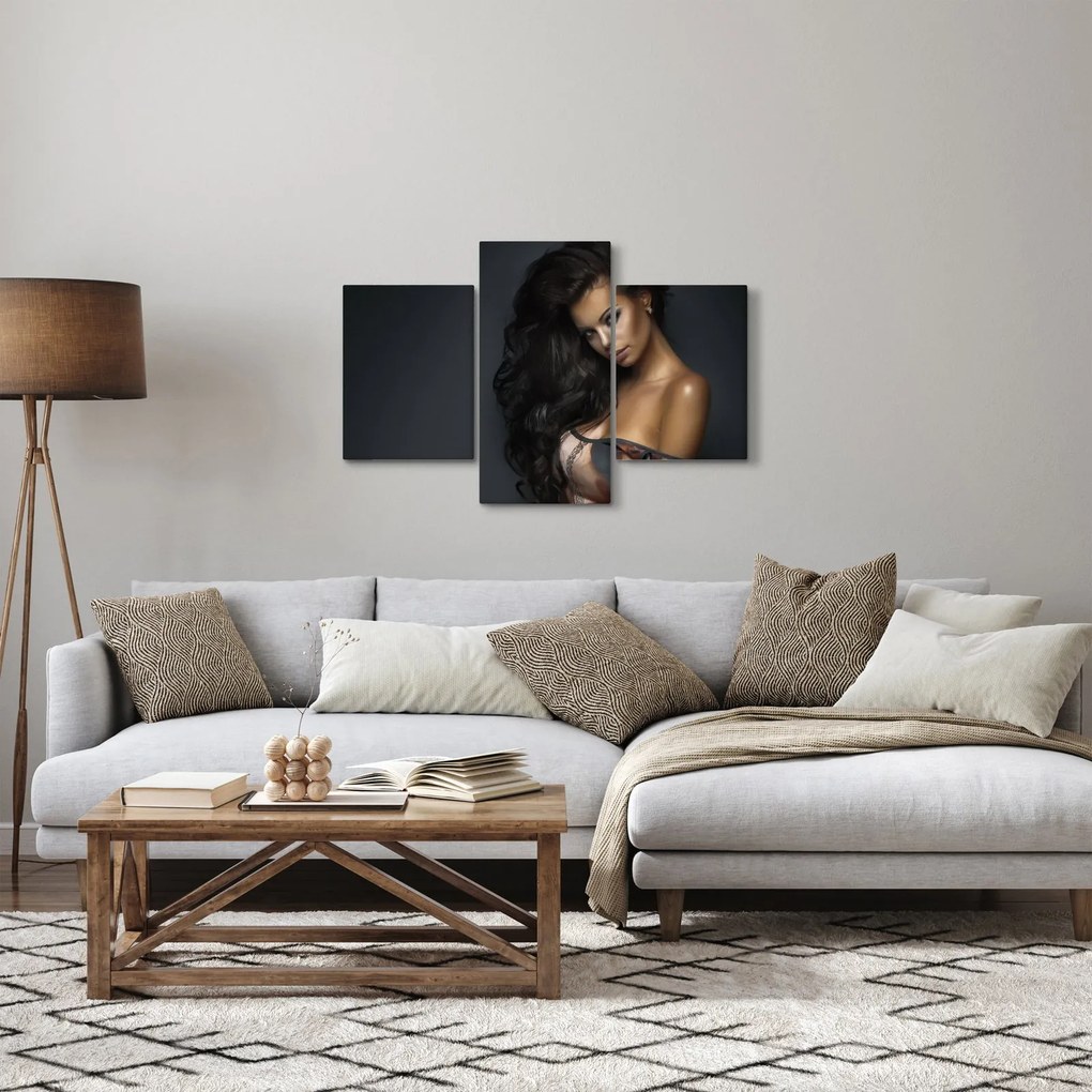 Kép - portré a csábító nőről (90x60 cm)