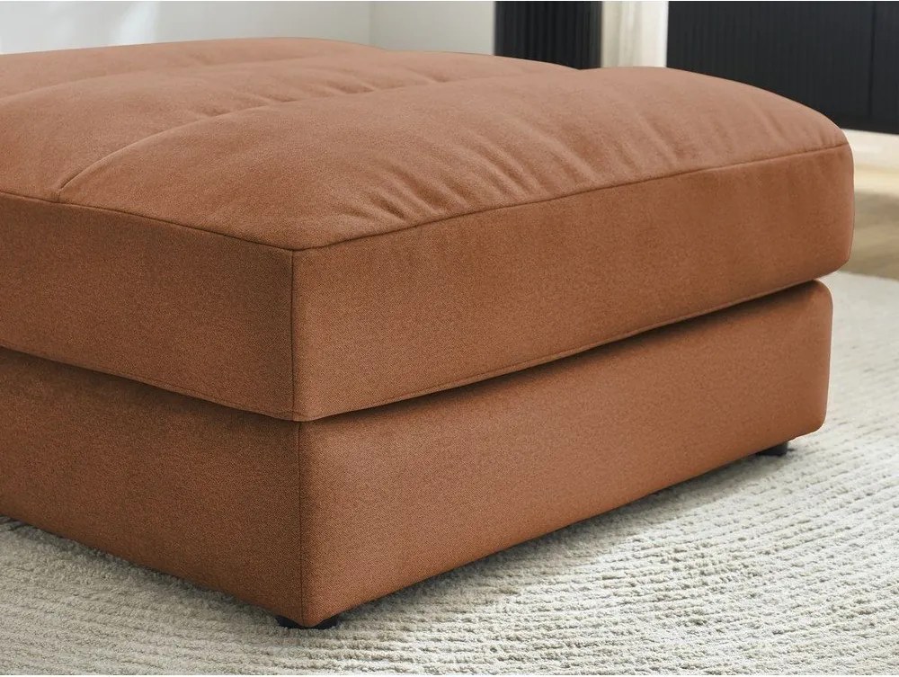 Narancssárga bársony lábtartó Sierra – Bobochic Paris