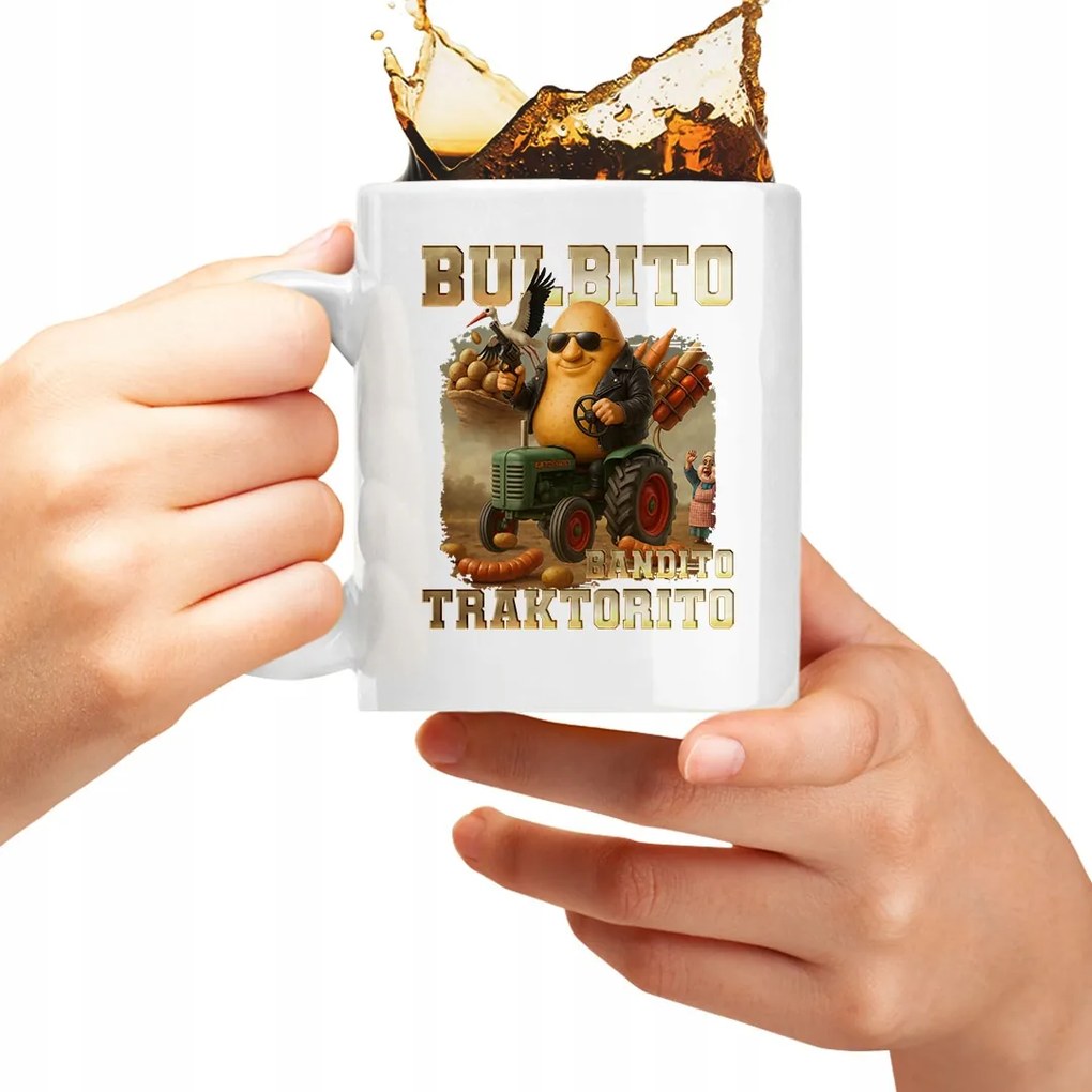 Bögre Bulbito bandito traktorito burgonya traktoros bandita Brainrot