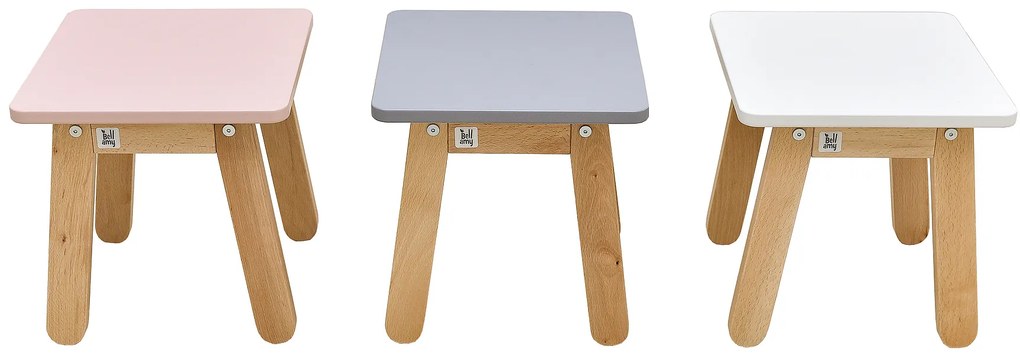 Szürke gyerek szék WOODY GREY