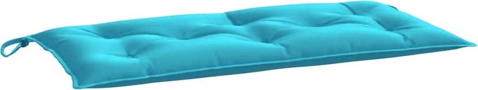 vidaXL türkiz oxford szövet kerti padpárna 100 x 50 x 7 cm