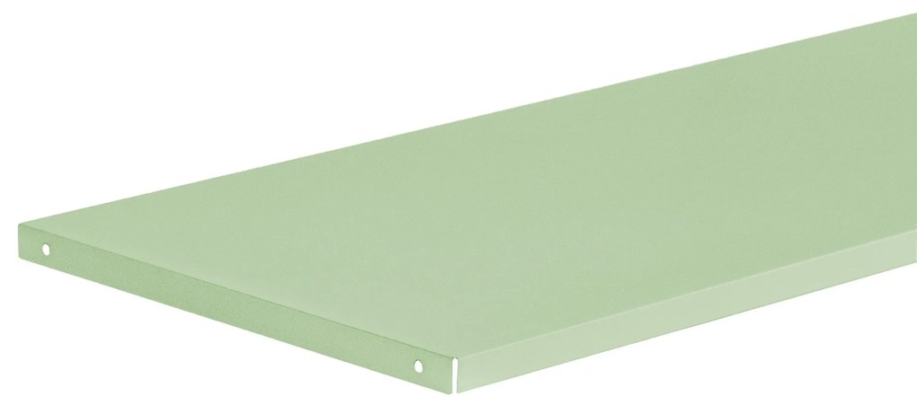 Fém polc JAN I BEATA szekrényhez, 898 x 360 x 20 mm, Fresh Style: pasztell zöld