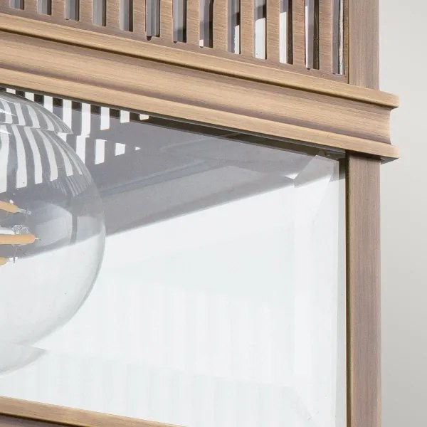 Elstead HOLBORN-F-DB - Kültéri mennyezeti lámpa HOLBORN 2xE27/60W/230V IP44