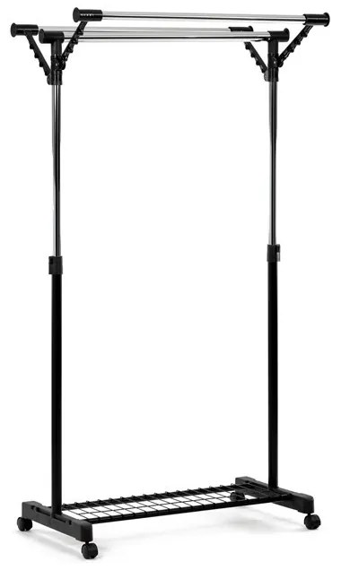 Fekete Fém Ruhafogas. 84521 BK