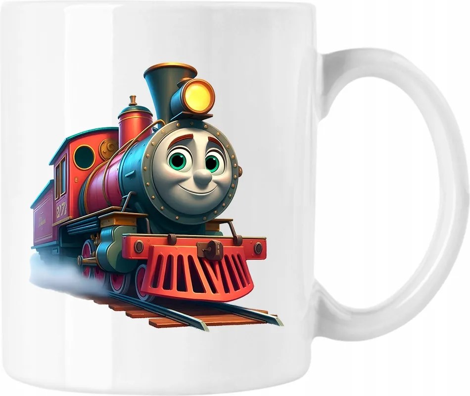 Bögre Vonat Mese Színes 1 Fehér 330ml