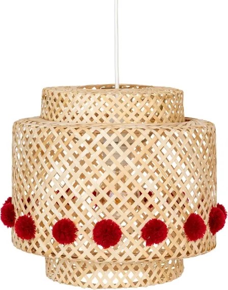 Atmosphera - Kábelen függesztett csillár LIBY 1xE27/25W/230V bambusz