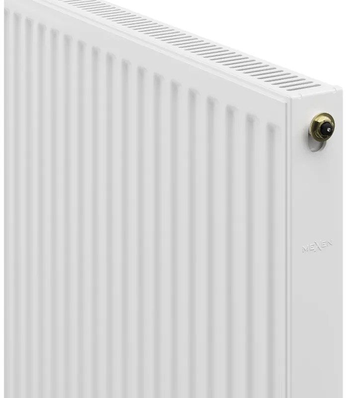 Mexen CV11, acél panel radiátor 600 x 1400 mm, oldalsó és alsó 50 mm csatlakozás, 1307 W, fehér, W611-060-140-00