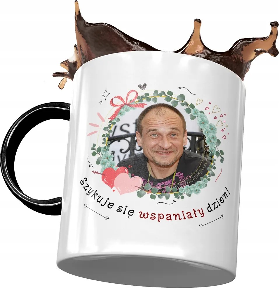 Fekete Pawel Kukiz Kukiz 15 Bögre Ajándék Nyomtatott Fotóval