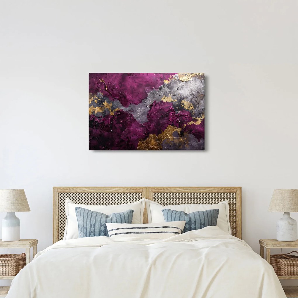 Kép - Texturáló absztrakció (90x60 cm)
