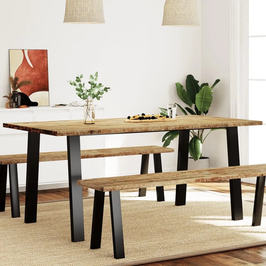 tömör akácfa kerti étkezőasztal 150 x 90 x 75 cm