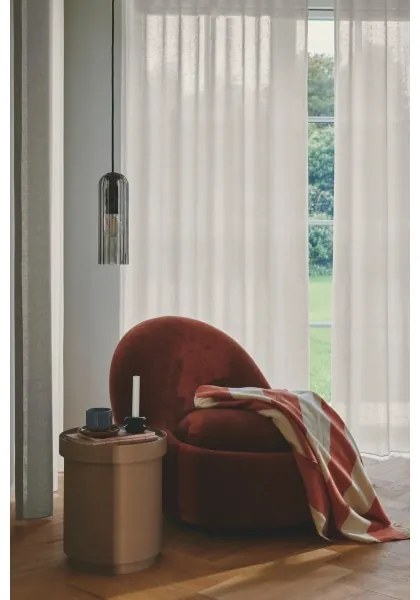 Nordlux - Kábelen függő MIELLA függőlámpa 1xE27/25W/230V füstszínű