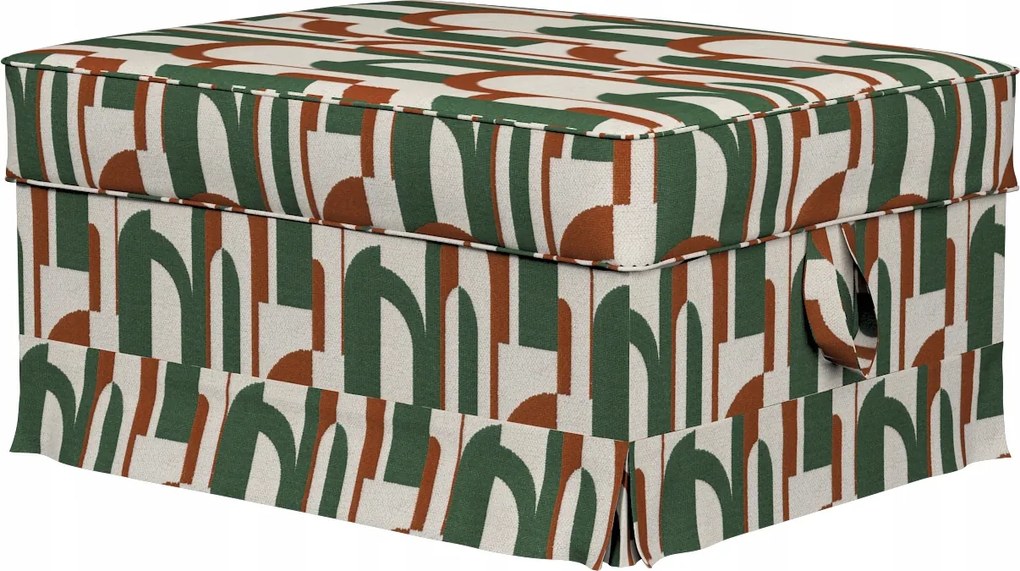 Ektorp Bromma Ikea lábtartó huzat, zöld