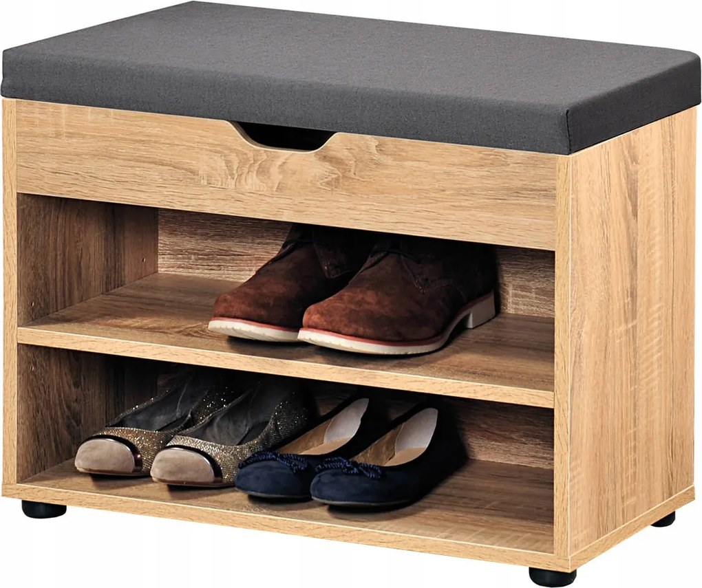 Cipősszekrény+ Pad Tárolószekrény 3AZ1BEN Kesper