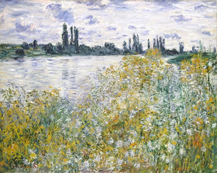 Reprodukció Île aux Fleurs near Vétheuil (1880), Claude Monet