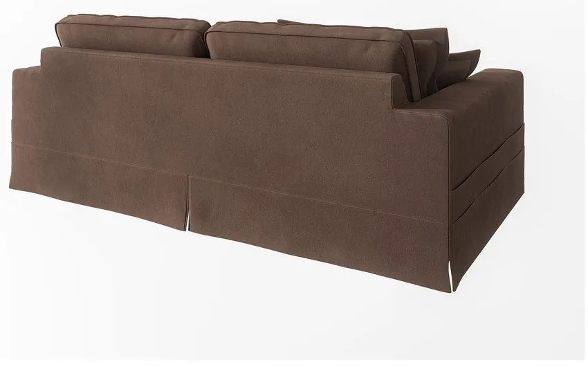 Sötétbarna kanapé 236 cm Nora – Ropez