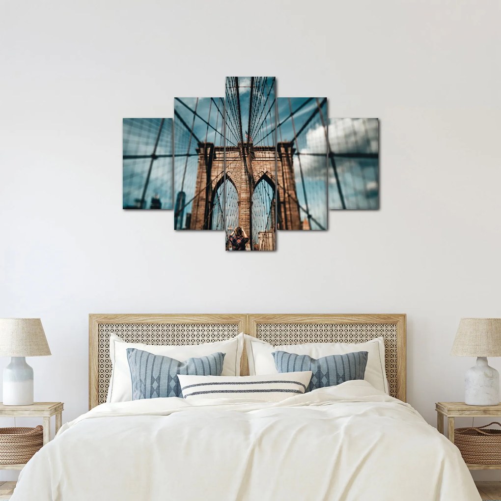 Kép - Brooklyn Bridge (150x105 cm)