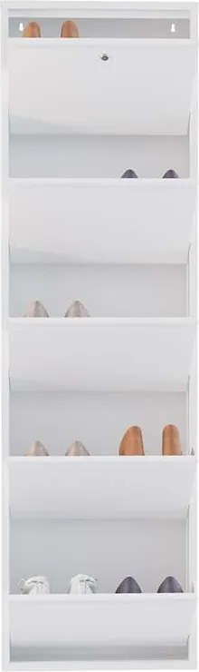 Locking 5 Piece Metal - White