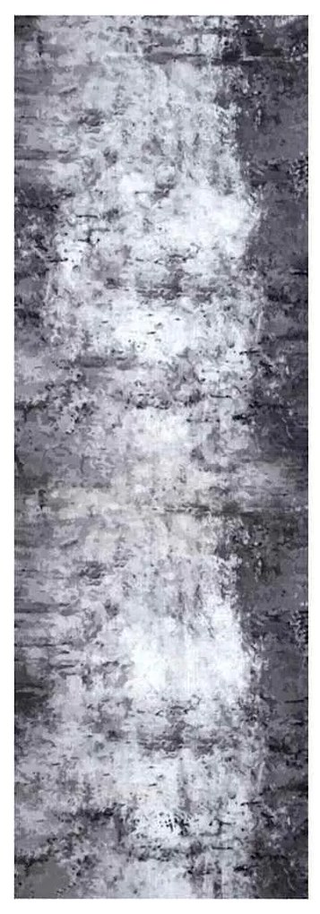 Konyhai szőnyeg Szürke 180 x 60 cm Bársony