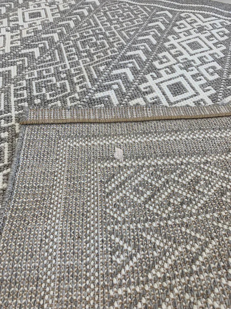 Bouclair szürke ZY023 rongyszőnyeg 160x220cm