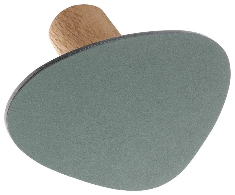 Szürkészöld fali acél akasztó Dot S Nupo – LIND DNA