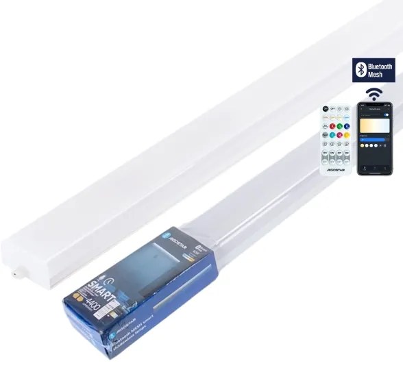 Aigostar - LED dimmelhető fénycsöves lámpatest MESH LED/40W/230V 3000-6500K + távirányító
