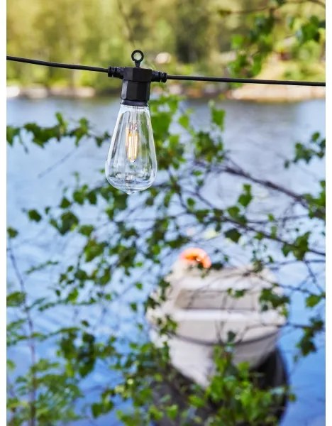 Markslöjd 107293 - LED kültéri dekorációs fényfüzér GIRLANDA GARDEN 10xLED 5,5m IP44