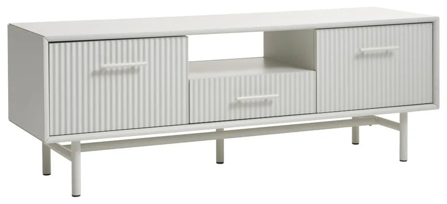 Szürke TV-állvány 140x50x45 cm Palma – Unique Furniture